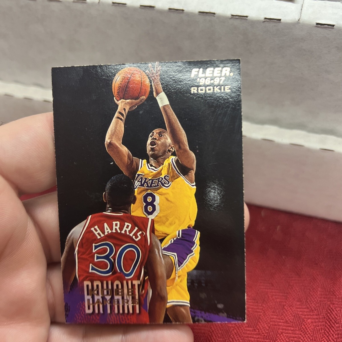 Kobe Bryant Fleer 96-97 Rookie Card #203 LA Lakers | eBay