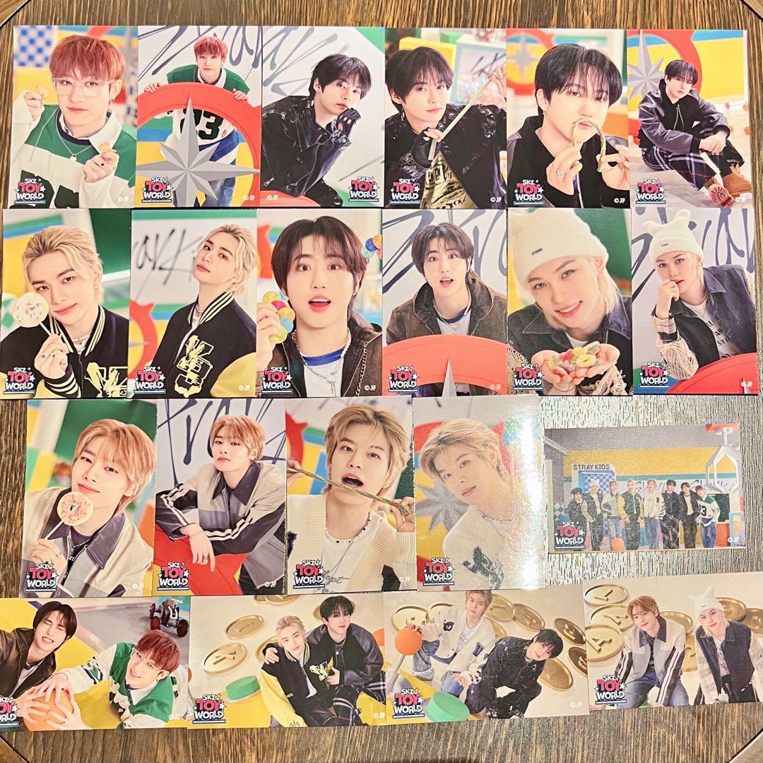 STRAY KIDS FAN CONNECTING 2024 SKZ TOY WORLD STICKER JAPAN FC JPFC
