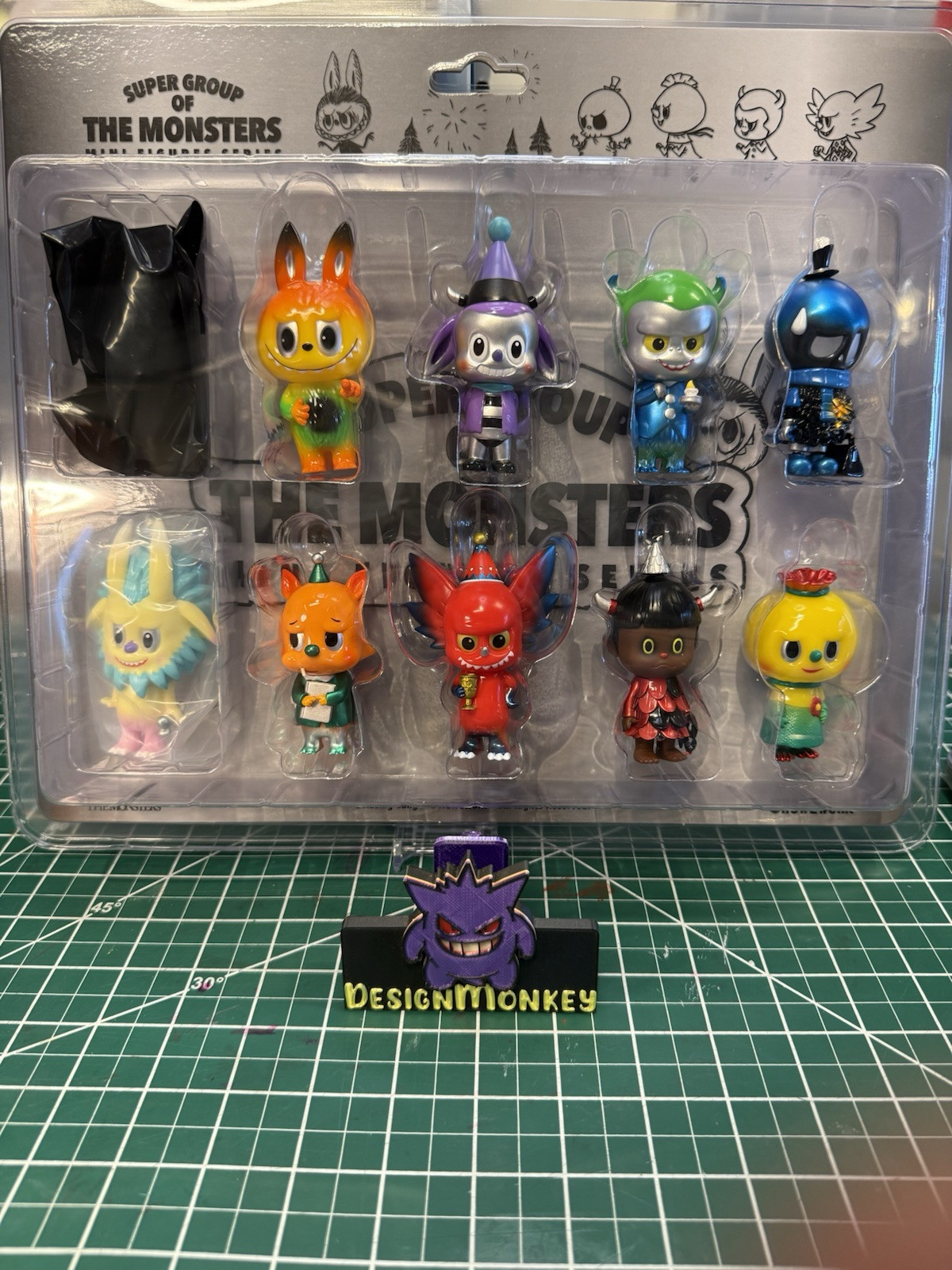 How2work The Monsters Supergroup Dcon Set By Kasing Lung / Labubu