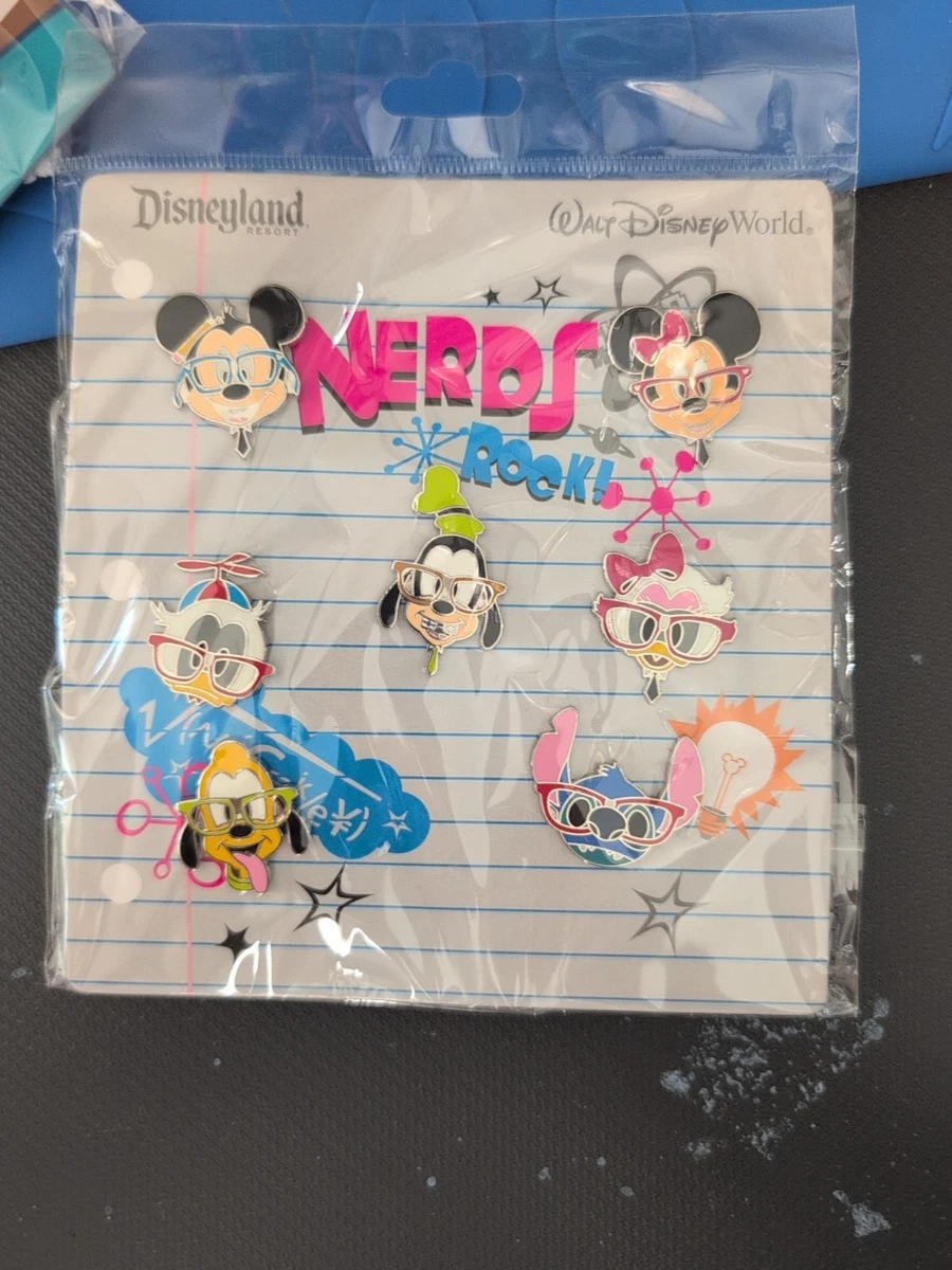 disney nerds pin set products for sale | eBay