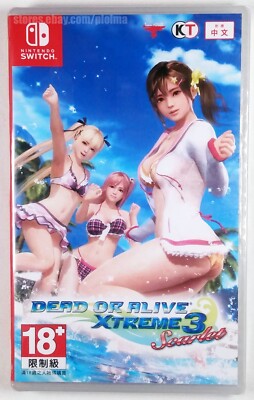 Dead or Alive Xtreme 3: Scarlet Brand New NINTENDO SWITCH Game