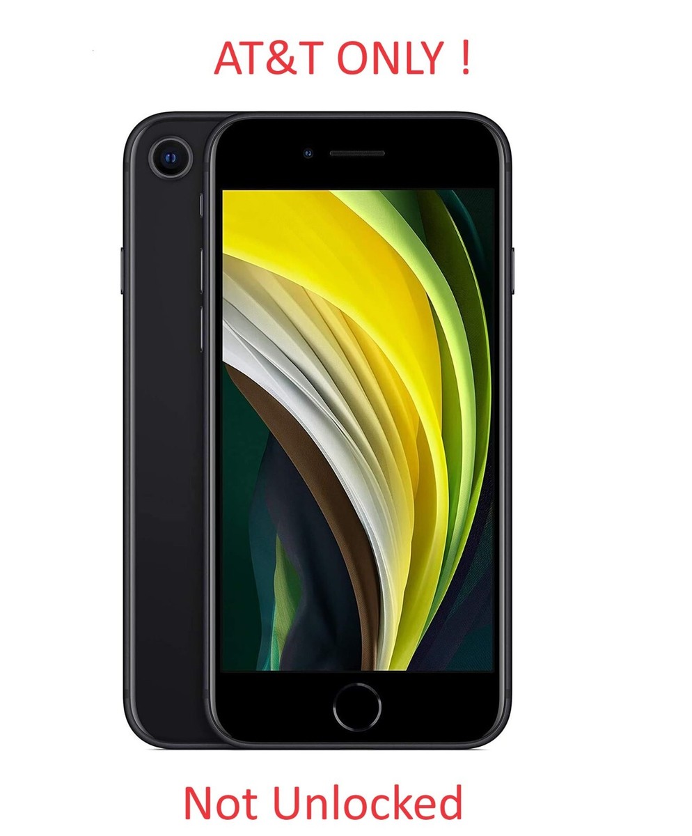 Apple iPhone SE (2nd Generation) 64GB For US AT&T - Black (MHHD3LL