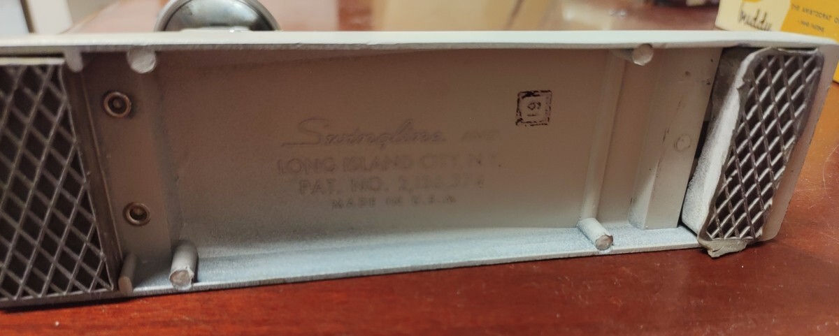 Vintage Swingline No. 13 Heavy Duty Speed Stapler Retro Gray for