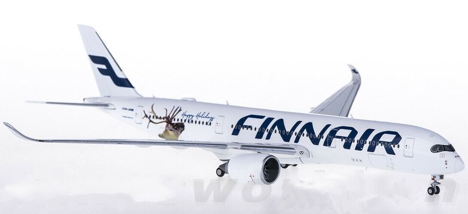 1:400 JC Wings FINNAIR AIRBUS A350-900 Passenger Airplane Diecast