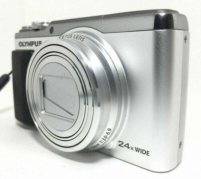 Olympus Stylus SH-60 Point & Shoot digital camera *Silver *superb