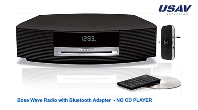 Bose Wave Radio with Bluetooth Music Adapter- (Graphite Gray) | eBay