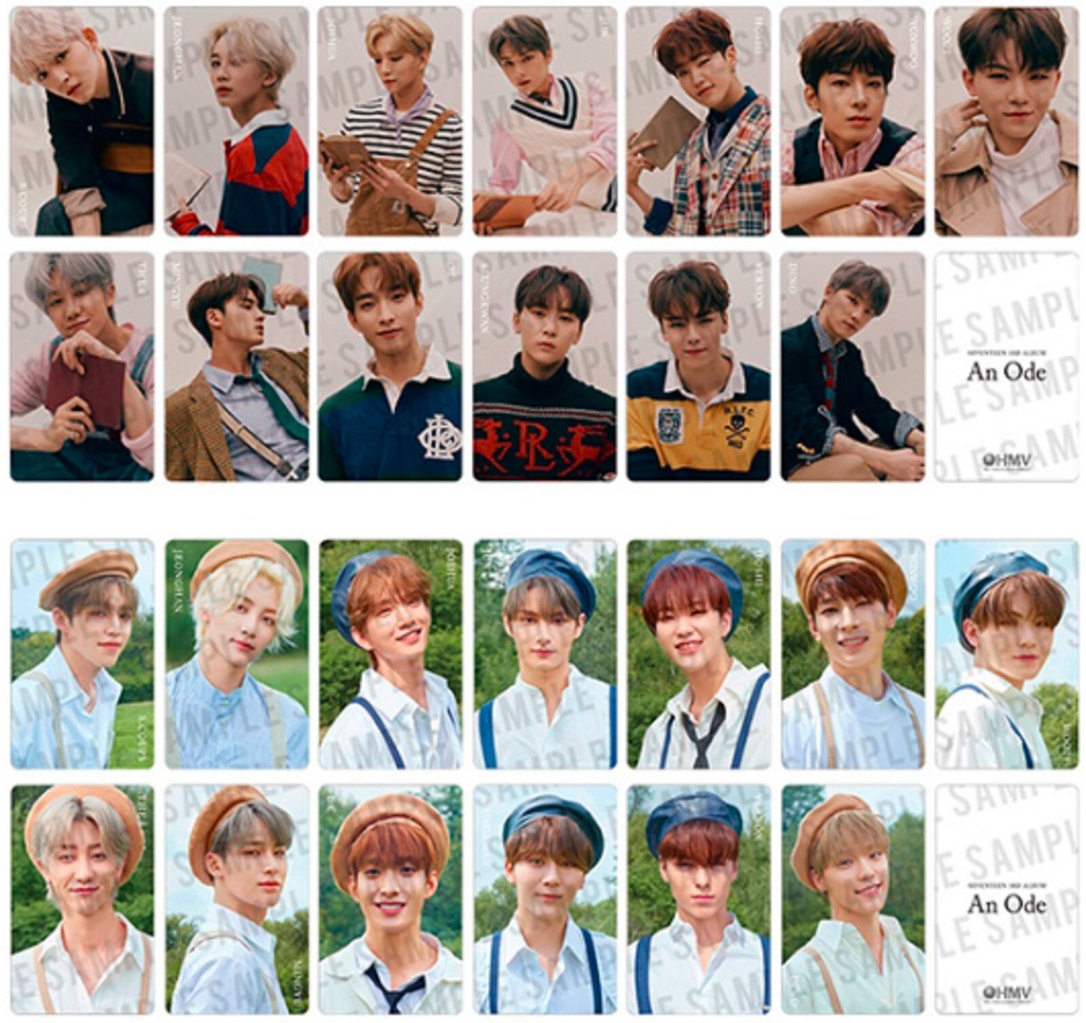 SEVENTEEN An Ode HMV JAPAN LIMITED OFFICIAL PHOTO CARD jeonghan