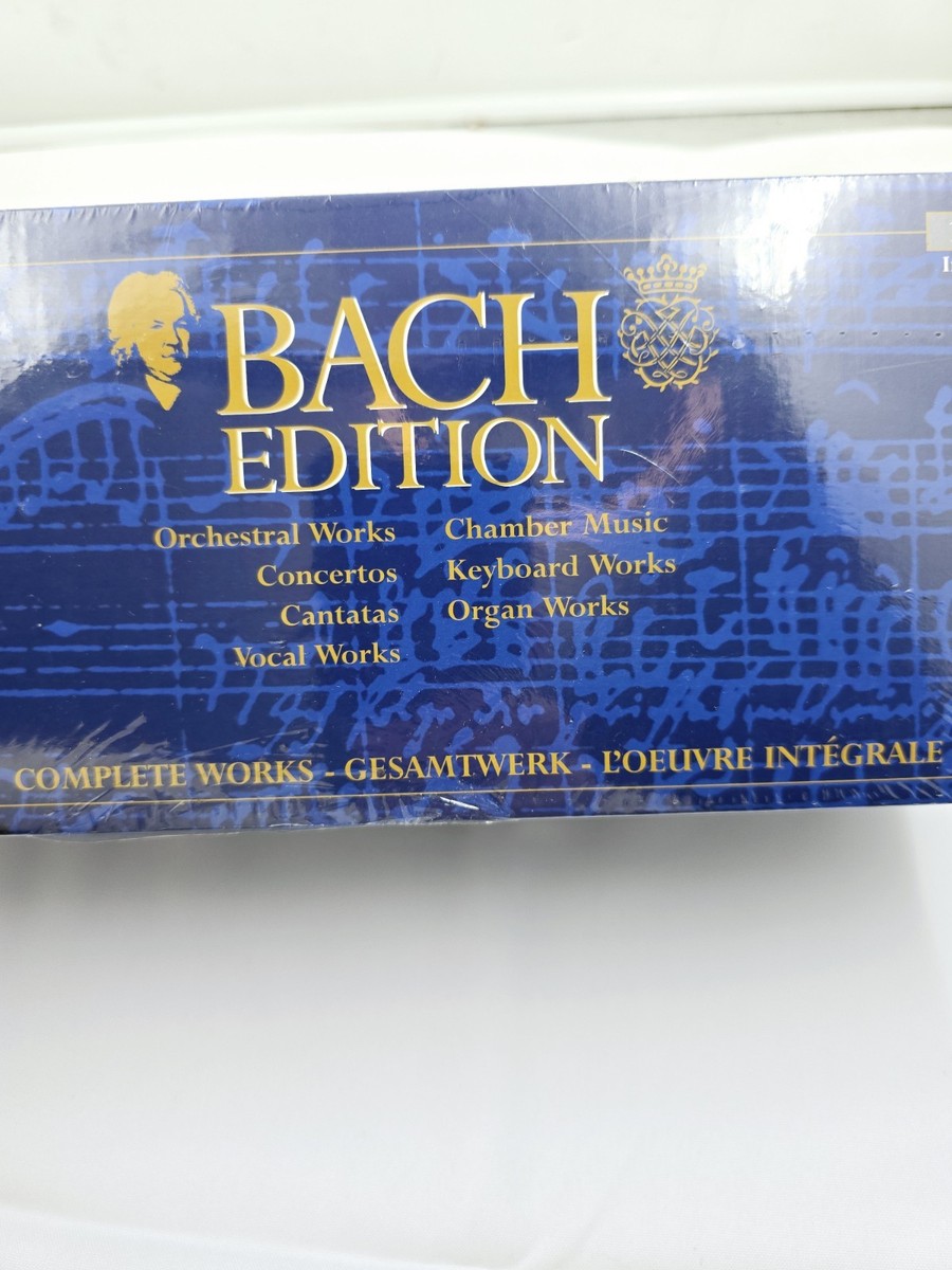 バッハ全集 155枚組 CDボックス BACH EDITION バッハ全集 155枚組 CD