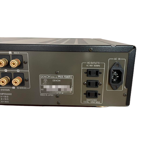 DENON PMA-1500R II Integrated Amplifier Wide Range Playback Very