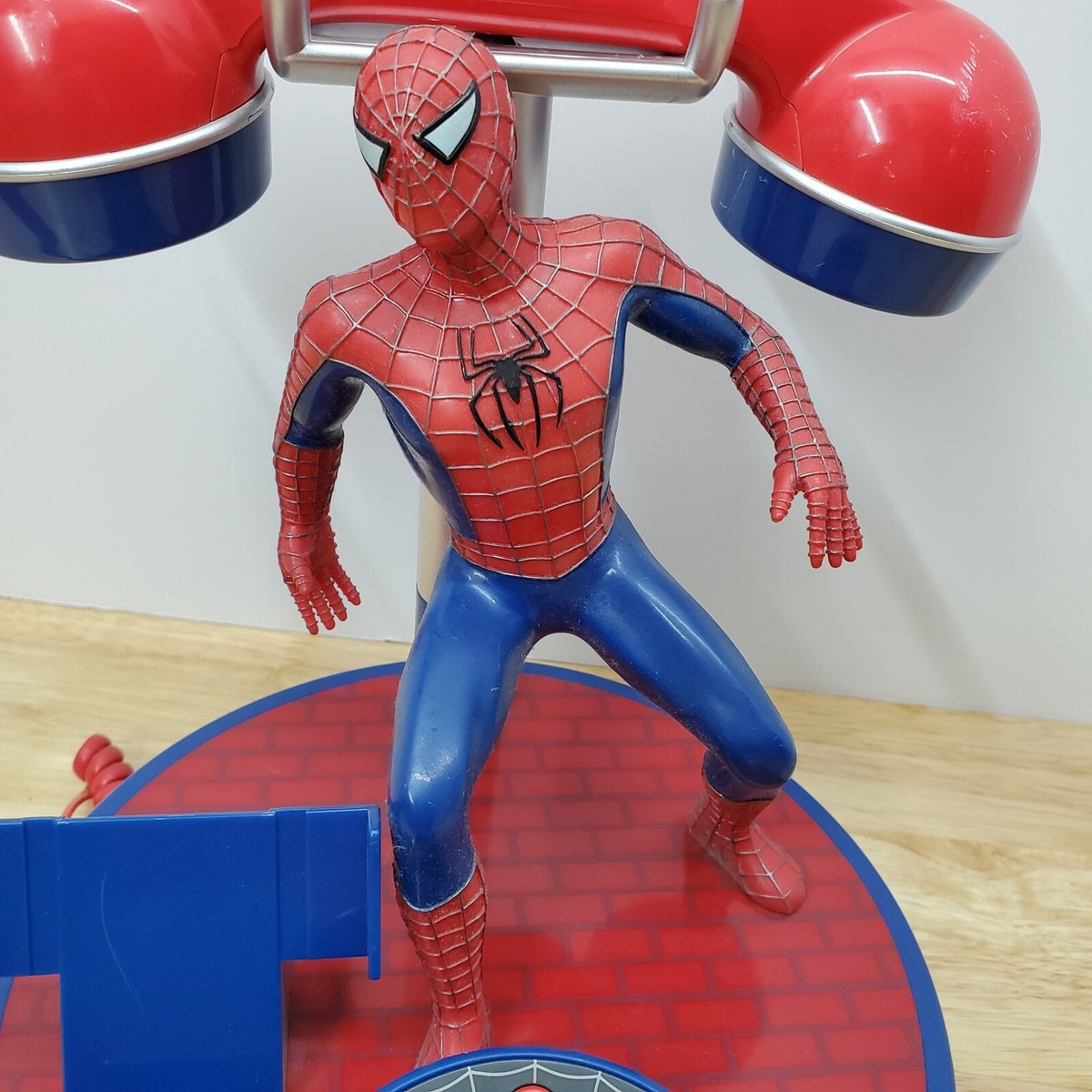 RARE Spider-Man 2 Rotary Home Phone Design Vintage MARVEL Retro