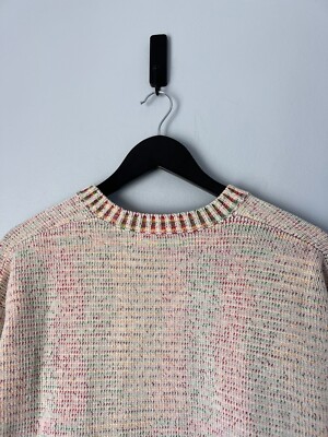 Supreme Contrast Arc Logo Sweater - Size Large - White - NEW | eBay