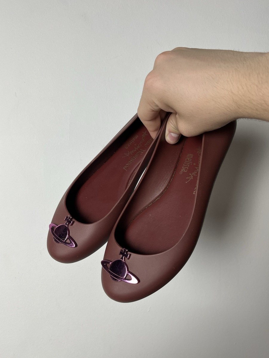 🔥Vivienne Westwood Anglomania x Melissa 00's Y2k Ballets Flats