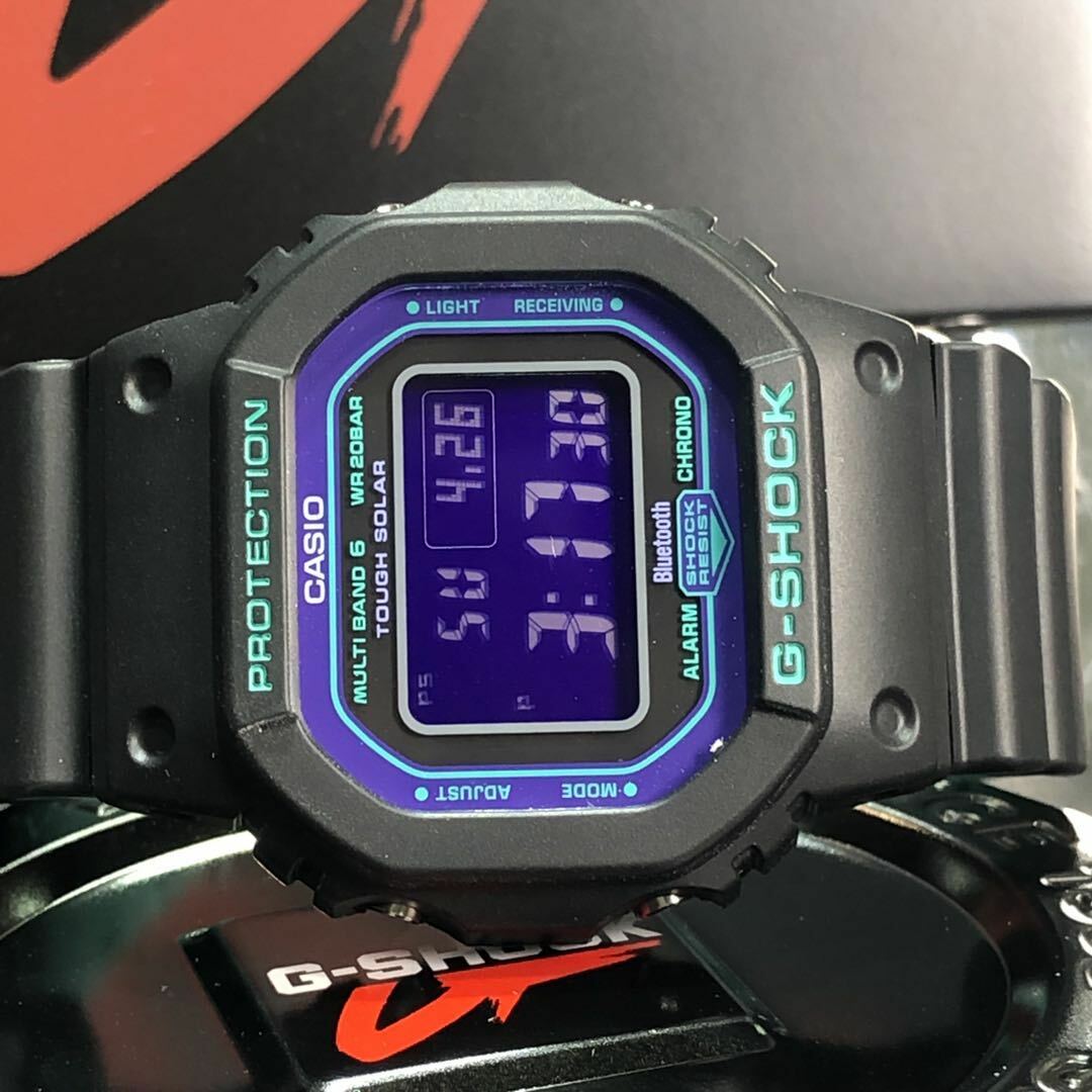 Buy Casio G-shock Gwb5600bl Gw-b5600bl-1 Multiband 6 Atomic Solar