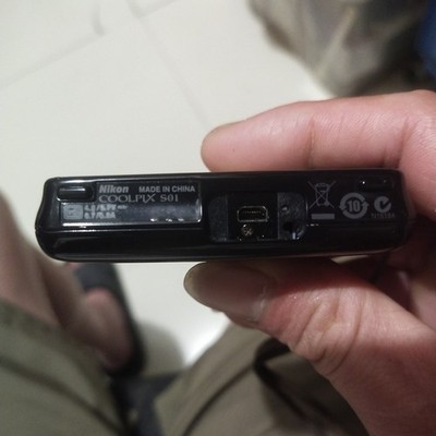 Nikon Coolpix S01 Digital Camera 10.1MP 3x Optical Zoom Red-Eye