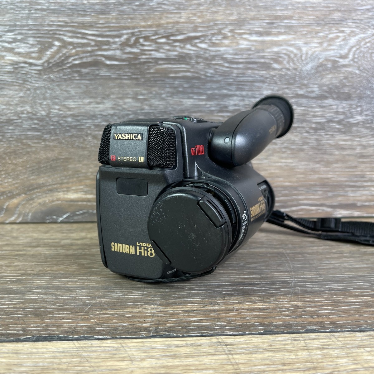 Kyocera Yashica Samurai Video 8 KX-H1U Black Handheld Compact