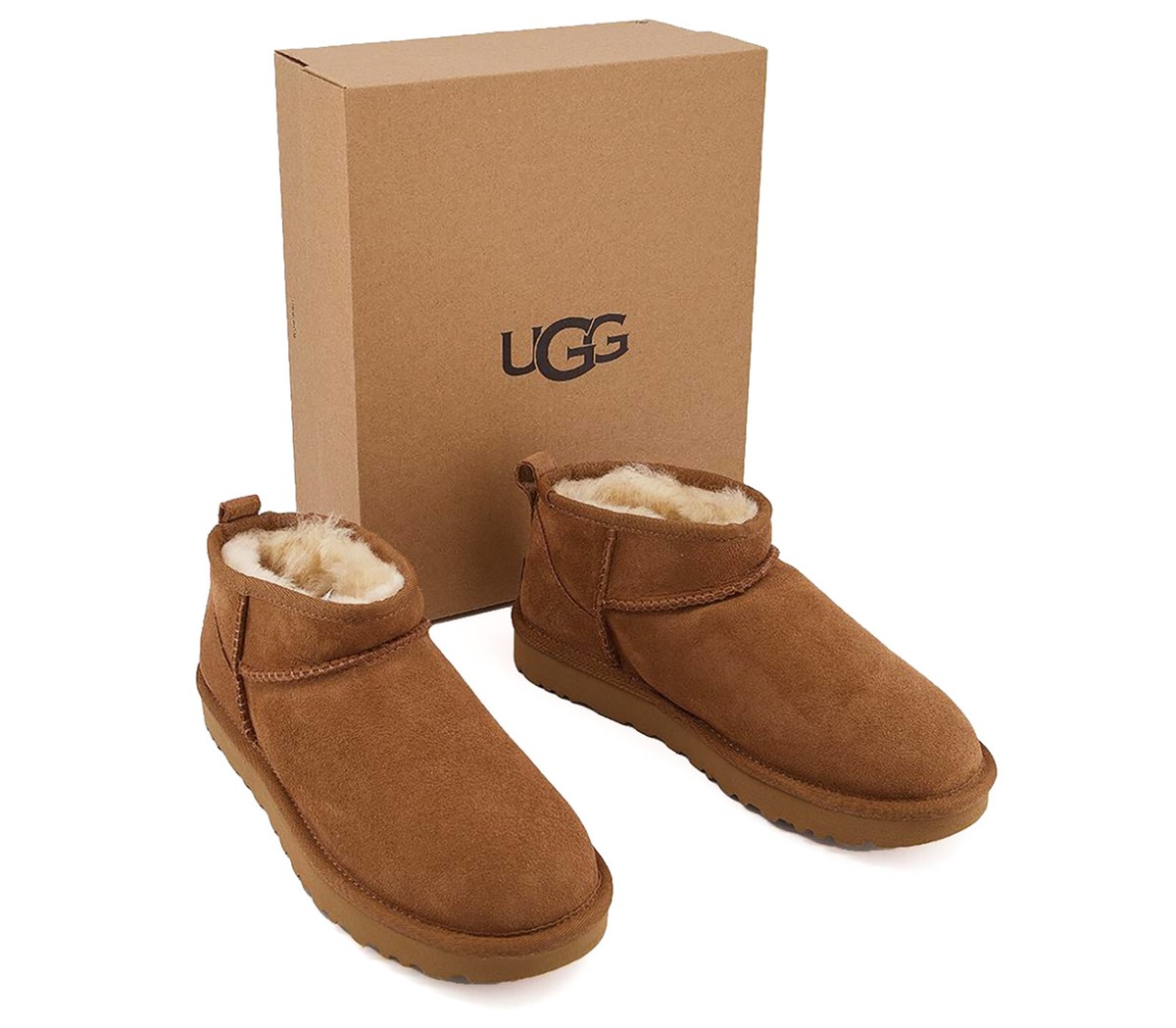 Brand New 100% Authentic UGG Classic Ultra Mini Chestnut 1116109