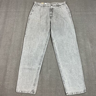 Vintage 90s Levis Silver Tab Denim Jeans Mens 38x34 Tapered Wide