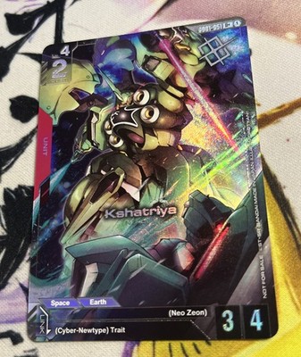 Kshatriya Alternate Art Winner Foil - GD01-051 U NM - Gundam TCG