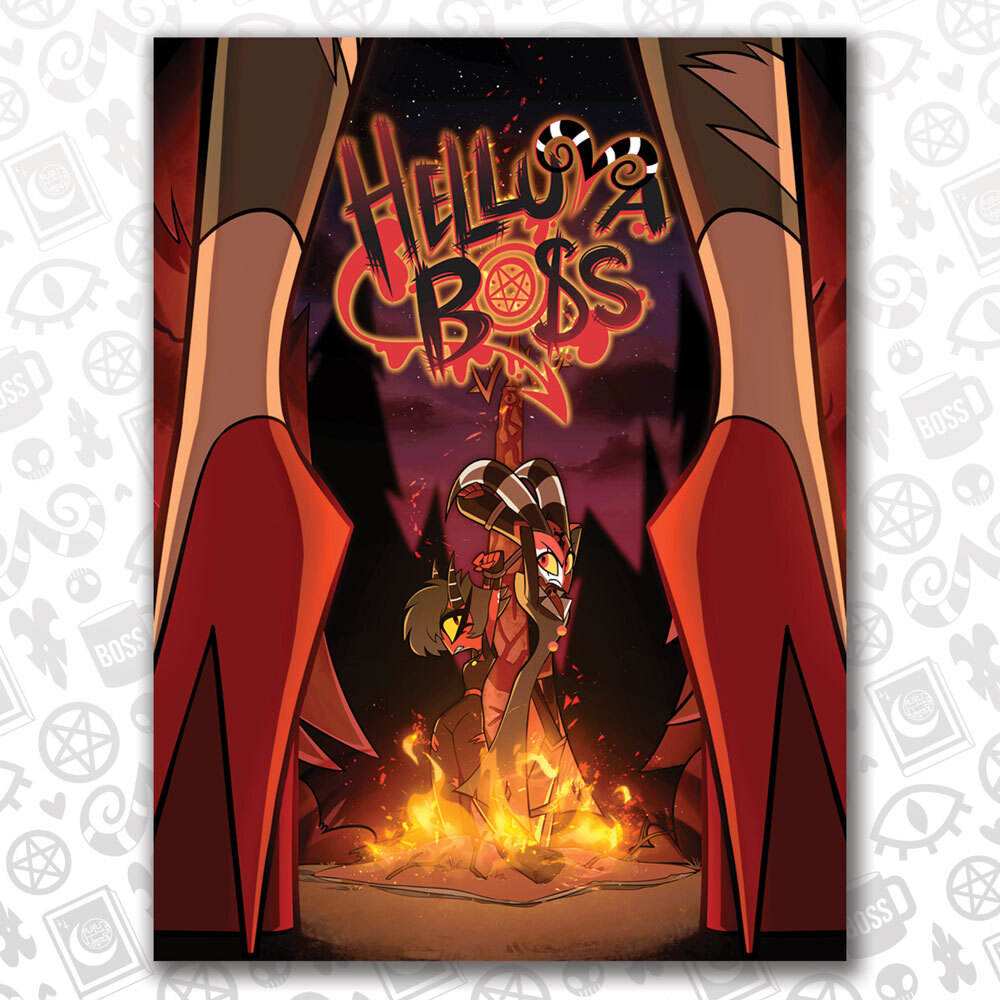 Murder Family Helluva Boss Episode 1 Poster Hazbin Hotel Vivziepop
