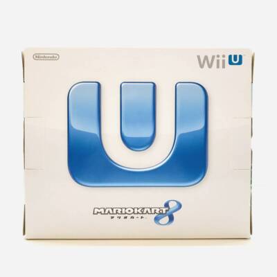 Nintendo Wii U Premium Set White 32GB with Mario Kart8 Japanese