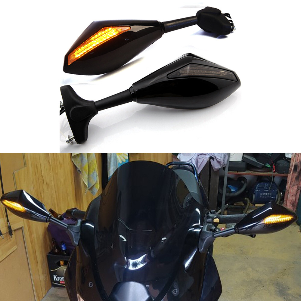 For Kawasaki Ninja ZX9R ZX10R ZX12R ZX14 Motorcycle LED Turn