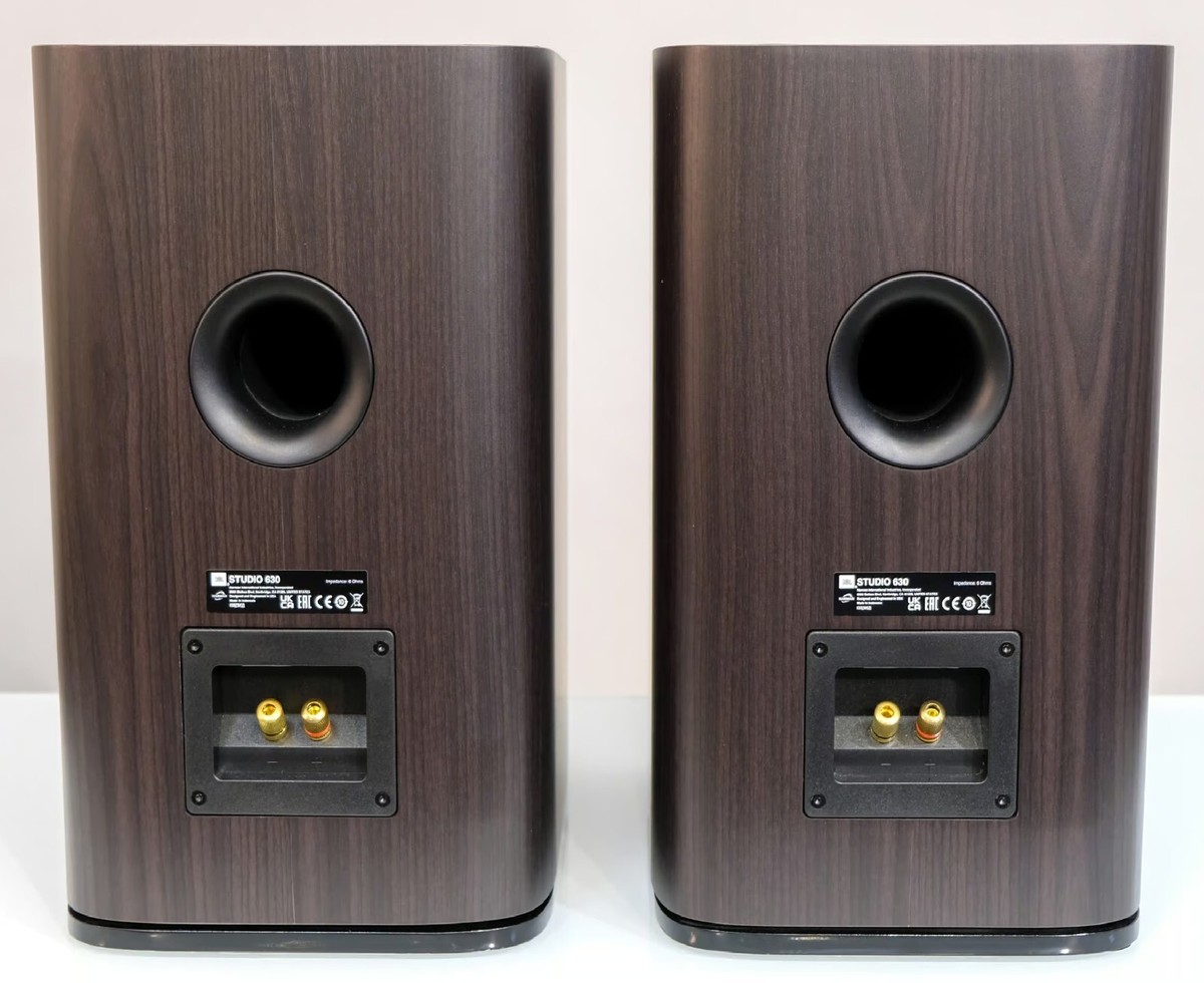 JBL Studio 630 Pair of bookshelf speakers (Dark Wood) | eBay