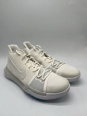 Nike Kyrie 3 Azurie Elizabeth White Shoes 852395-101 Men's Size 10