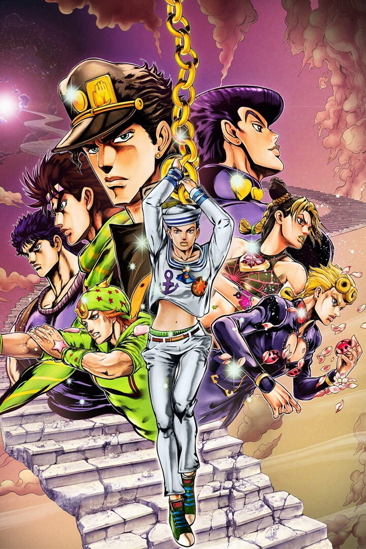 JoJo's Bizarre Adventure Eyes Heaven Art Wall Indoor Room Poster