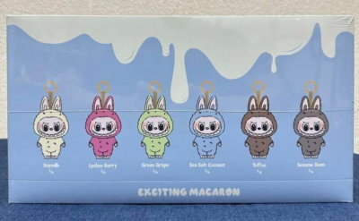 POP MART THE MONSTERS Exciting Macaron Plush Toy Series [Assorted