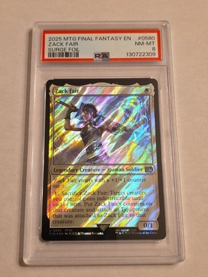 Zack Fair (Surge Foil) Final Fantasy Foil for sale online | eBay