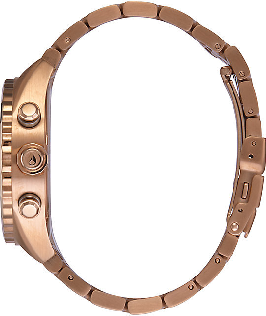 NIXON Minx Chrono Women's Watch - A993 2046, All Rose Gold