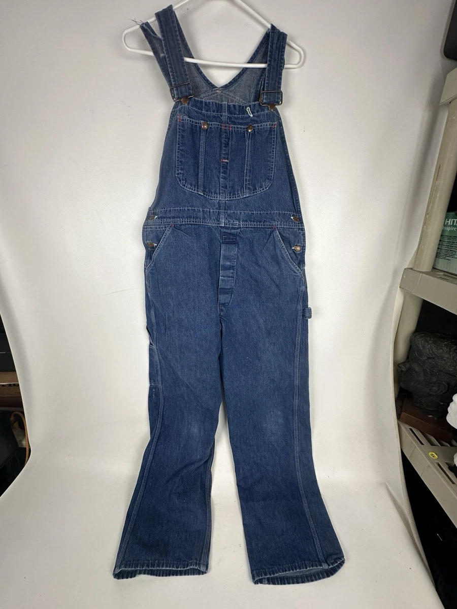 Denim Dungarees/Overalls Blue Vintage Pants for Men for sale | eBay