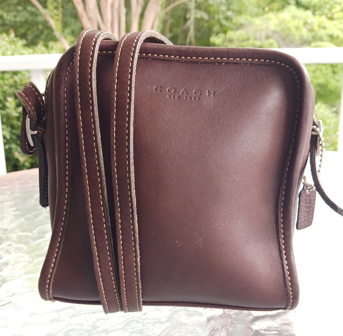 Coach 9139 Vintage Milk Chocolate Brown Leather Bellini Small