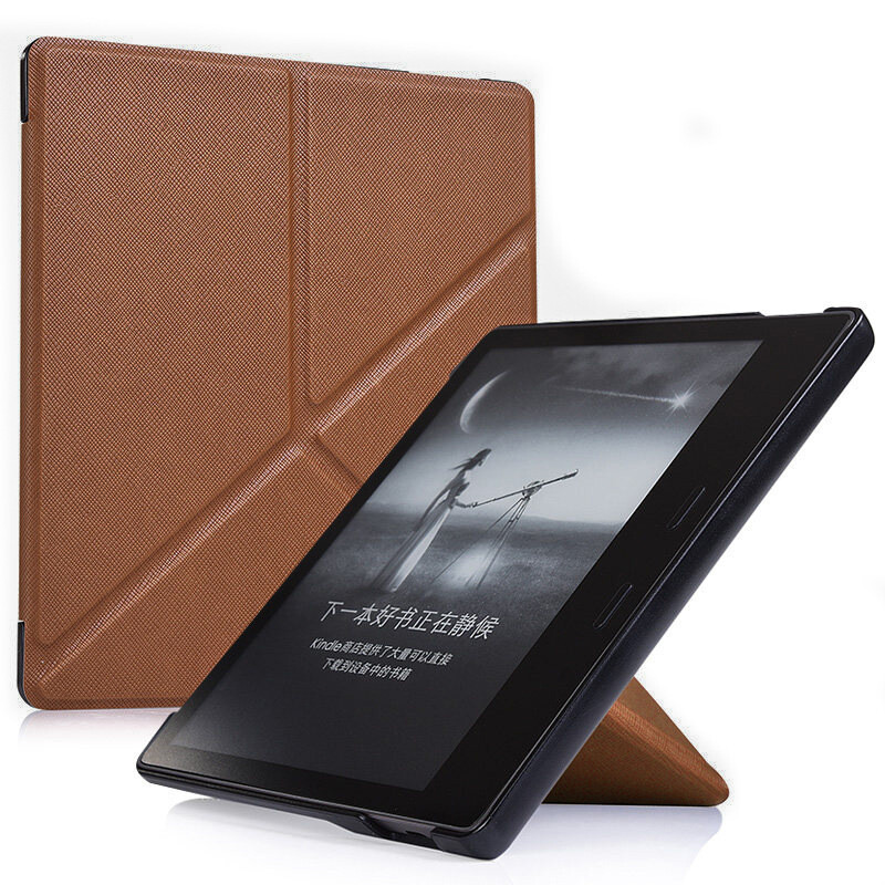 For Amazon Kindle Oasis 2/3 10th 9th PU Leather Smart Case