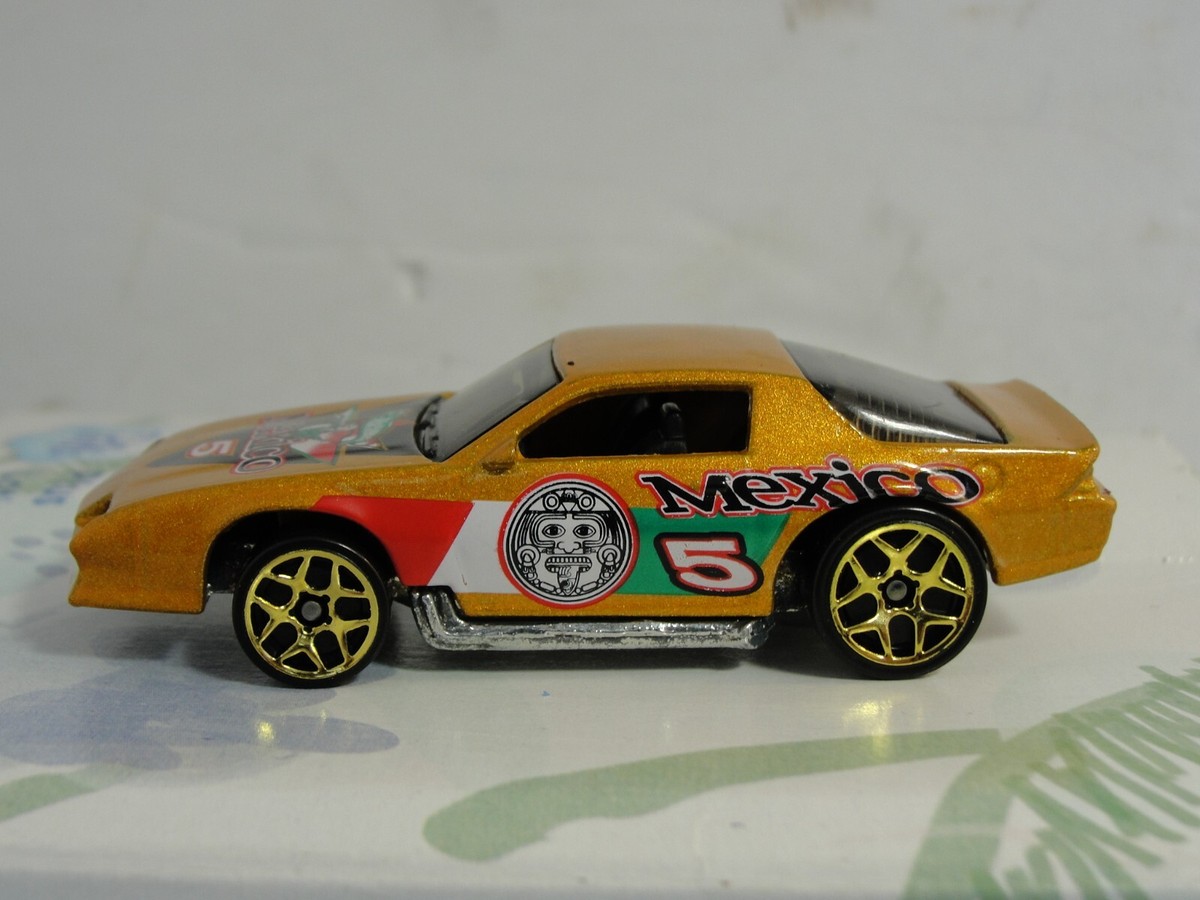 Hot Wheels Chevrolet CAMARO Z28 Mexico 5 Chevy diecast car *MINT
