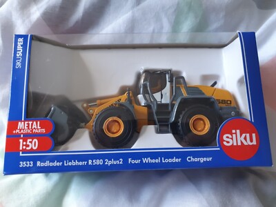 SIKU 3533 Liebherr R580 Wheel Loader - 1 50 for sale online | eBay UK