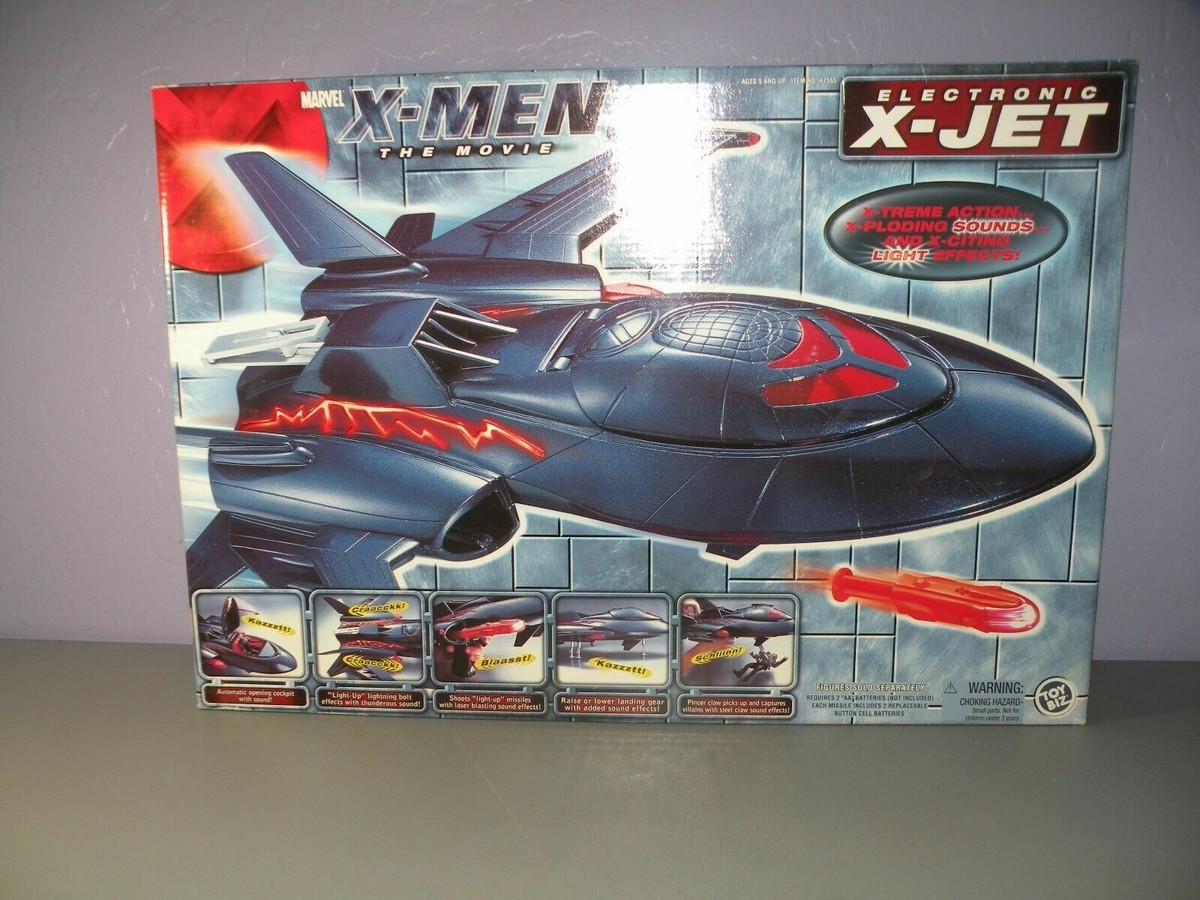 X-Men The Movie Electronic X-Jet Blackbird Toy Biz 2000 NIB NEW