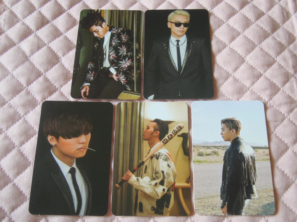 BIGBANG10 THE MOVIE BIGBANG MADE Blu-ray Photocard G-Dragon TOP