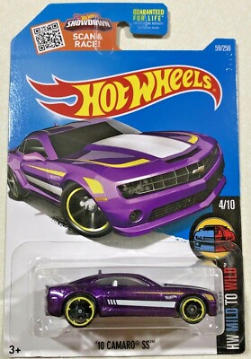 2015 HOT WHEELS HW Mild to Wild 2010 Camaro SS PURPLE VHTF | eBay