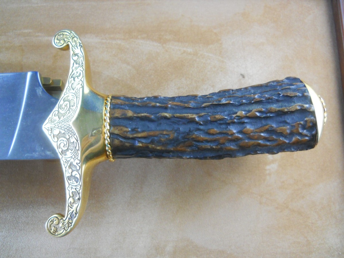 Franklin mint the American Eagle Bowie knife w/ Display Frame | eBay