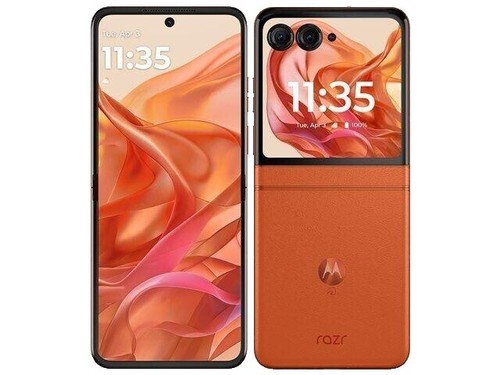 Motorola Razr 50 5G Spritz Orange 256GB + 8GB Dual-SIM Unlocked