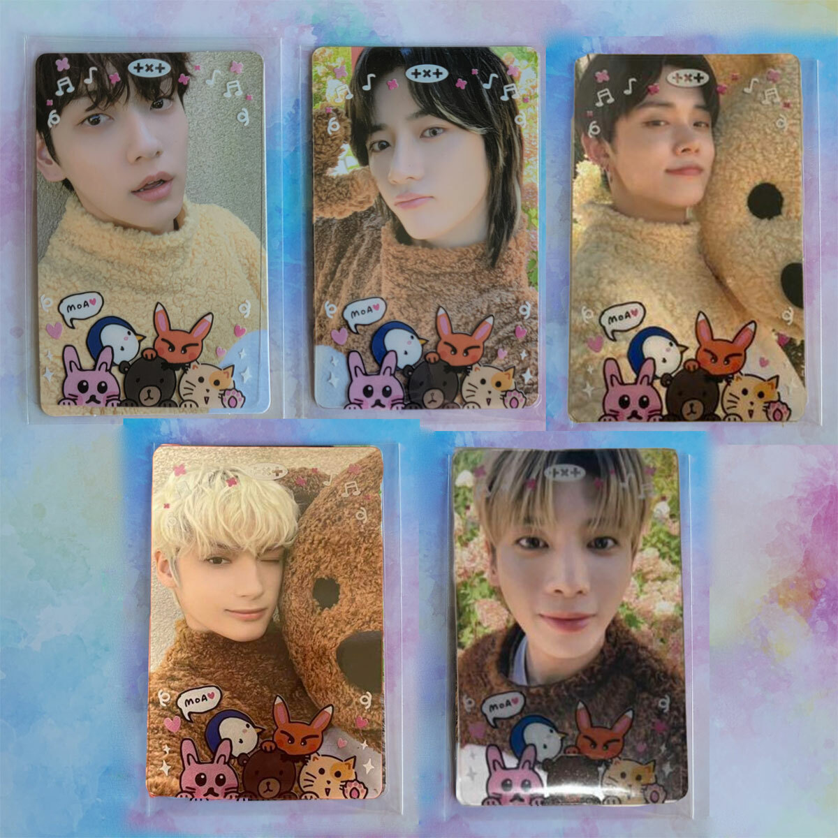 TOMORROW X TOGETHER Photo card TXT 2022 DECO KIT Photocard Weverse