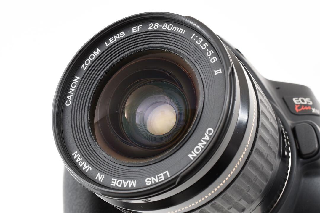Canon EOS Kiss X10 digital SLR Camera with Canon EF 28-80mm II