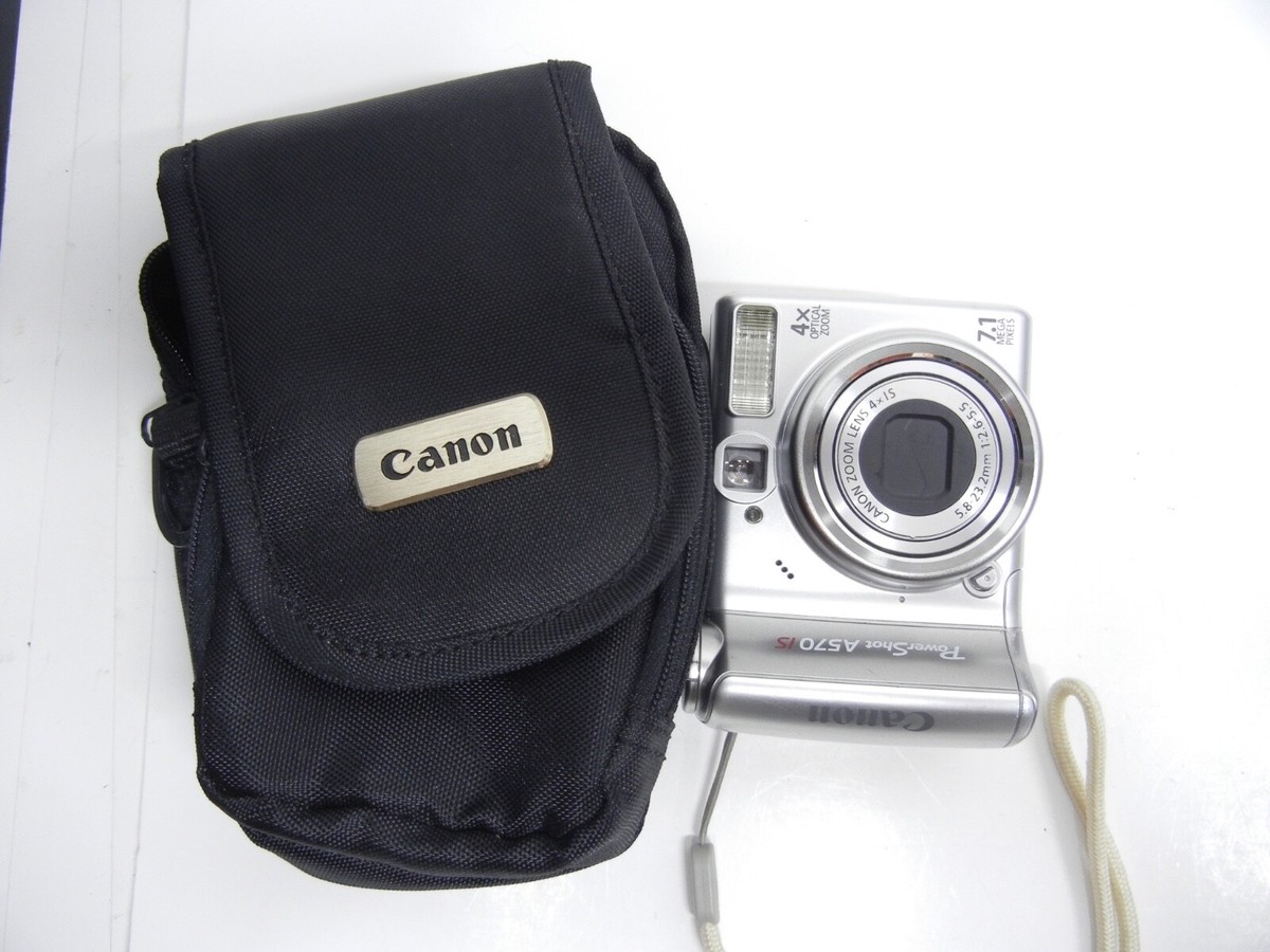 Canon PowerShot A570 IS Compact Digital Camera 7.1 Megapixel