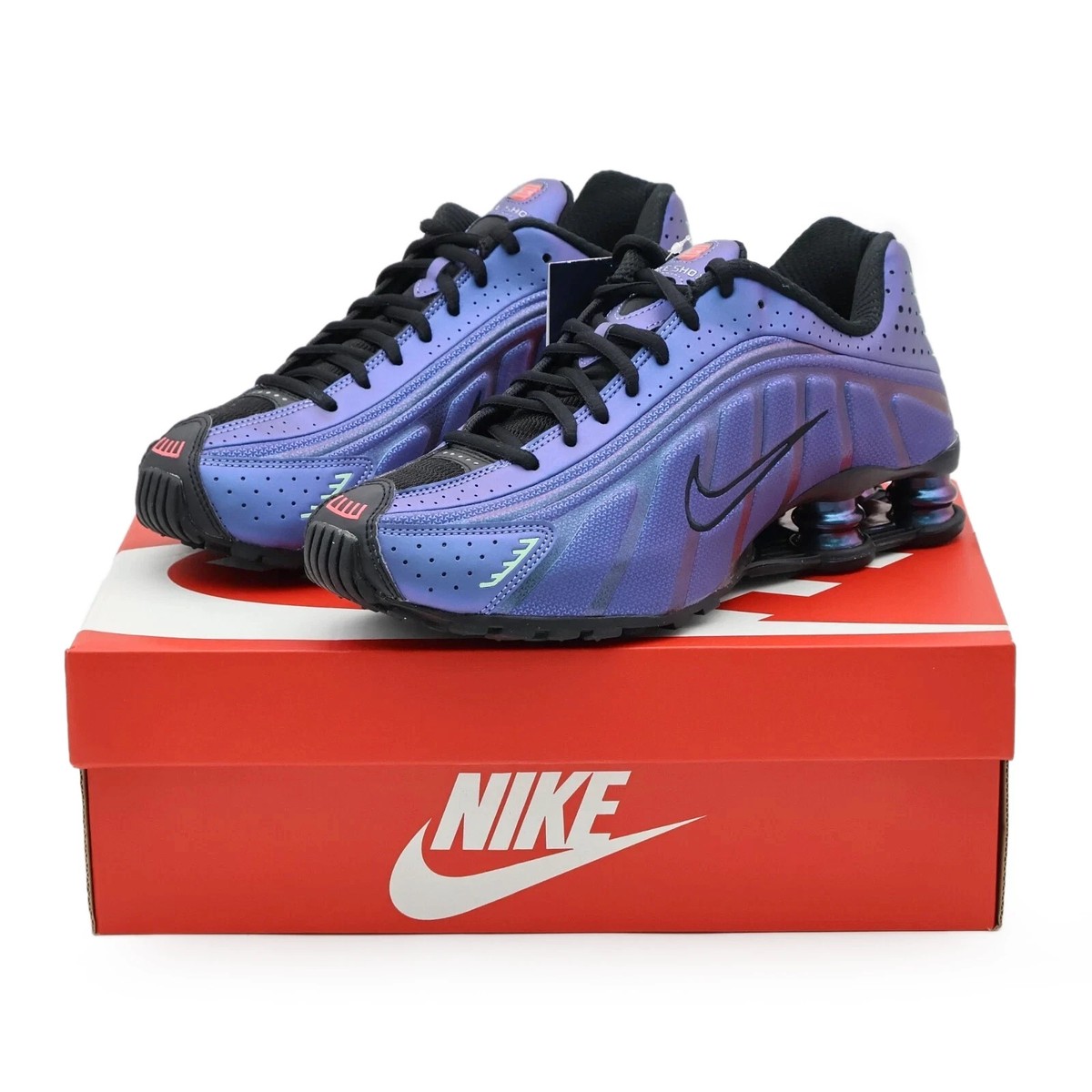 HQ3446-001 Nike Shox R4 Iridescent Purple (Men's) | eBay