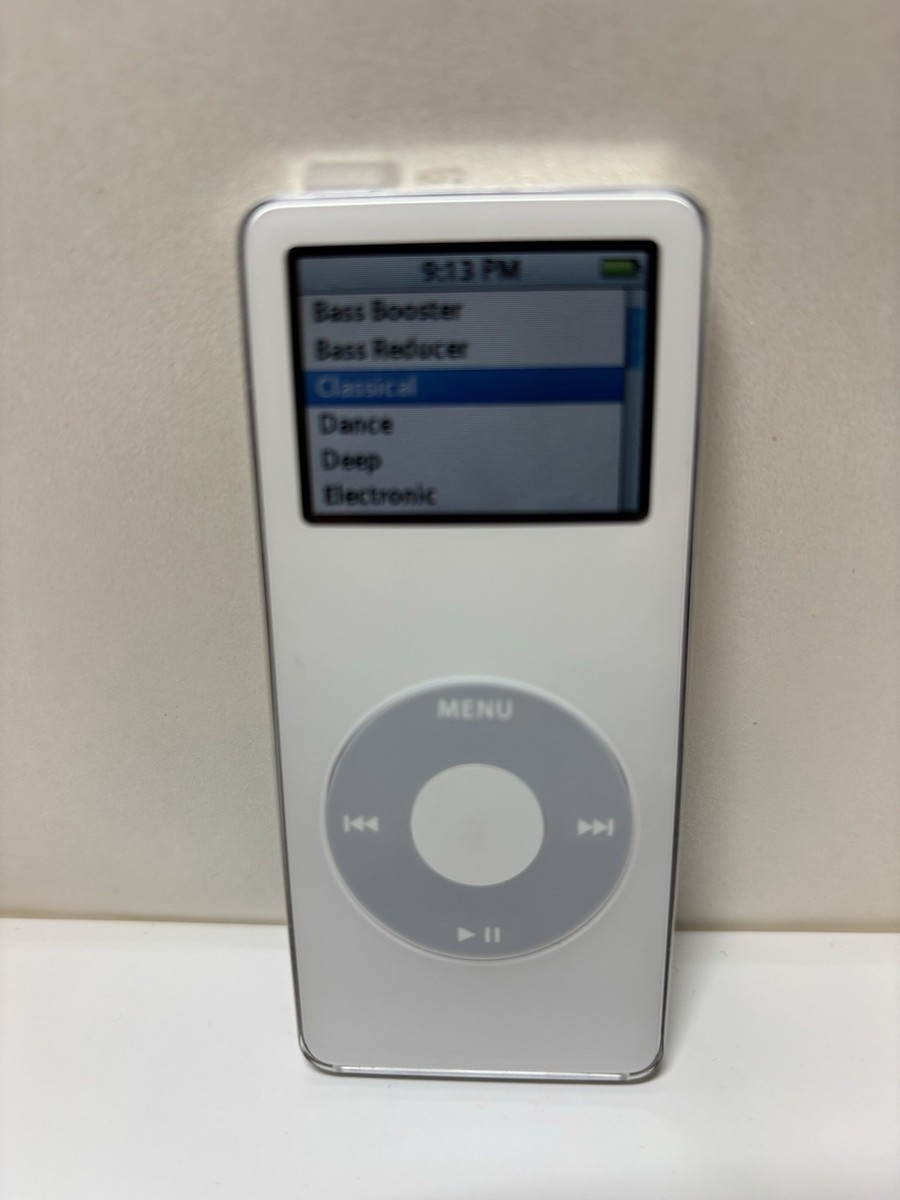 Apple iPod Classic Nano 1st Gen 2GB White A1137 2005 Model with