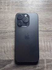 Apple iPhone 15 Pro - 128 GB - Black Titanium (Unlocked) for sale