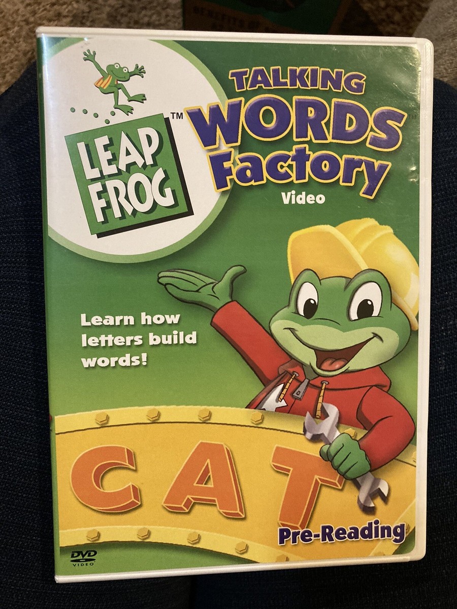 LeapFrog - Talking Words Factory (DVD, 2003, Canadian) 57373204788
