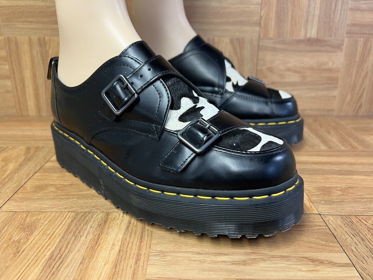 RARE🔥 Men's 11 - Dr. Martens Sidney Double Monk Strap Horse Hair