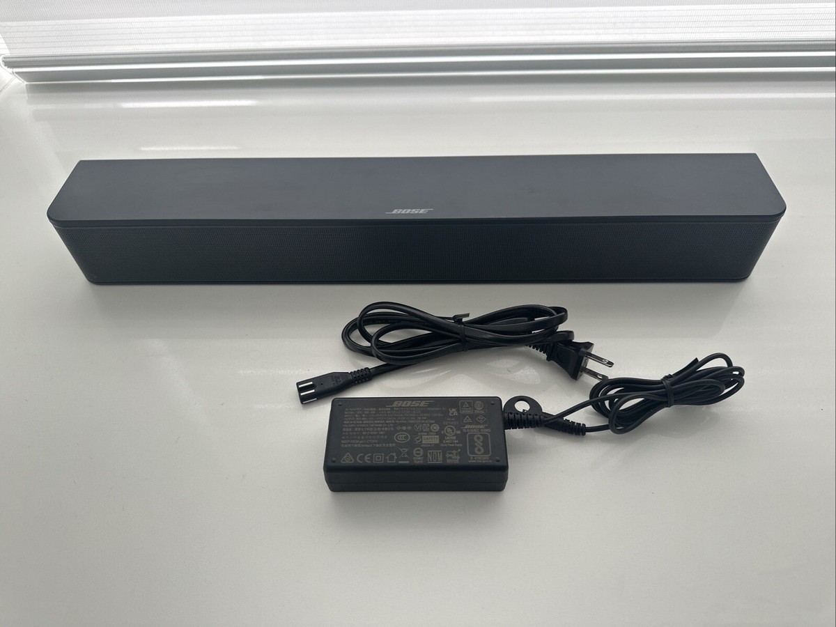 BOSE サウンドバー ブラックSolo TV Speaker 418775 BOSE サウンドバー